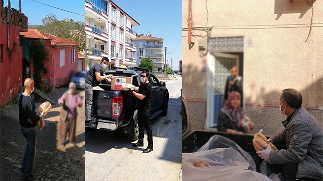 TİRE BELEDİYESİ'NDEN YARDIMLARA DEVAM