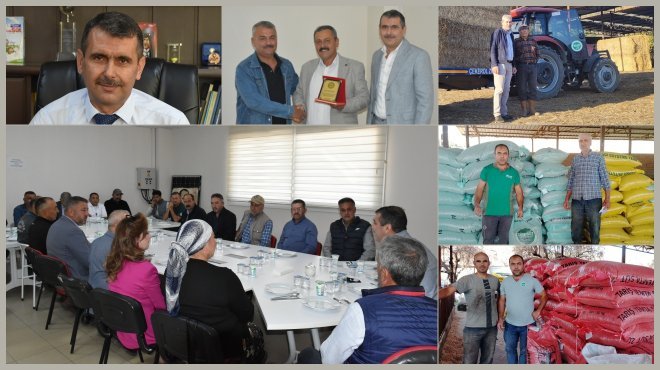 TİRE SÜT KOOPERATİFİ’NDEN YANGIN MAĞDURU ÜRETİCİLERE DESTEK..