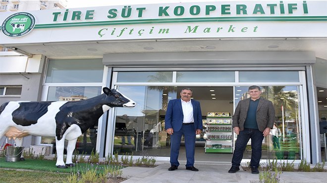 TİRE SÜT KOOPERATİFİ, ŞİMDİ DE KARŞIYAKA’DA