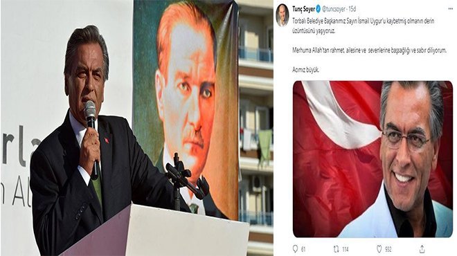 Torbalı Belediye Başkanı İsmail Uygur vefat etti