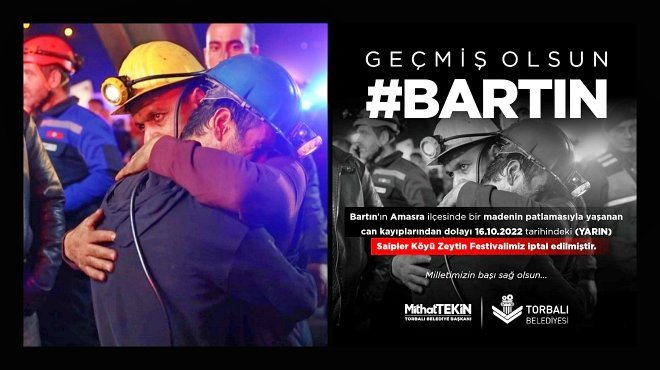 TORBALI’DA ZEYTİN FESTİVALİ İPTAL