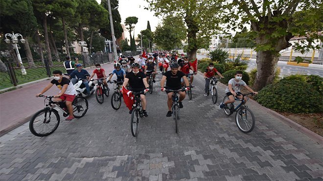  Torbalı’da pedallar kurtuluş için çevrildi