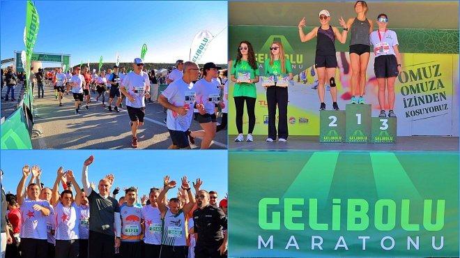 TROYA KÜLTÜR YOLU FESTİVALİ GELİBOLU MARATONU’YLA DEVAM ETTİ