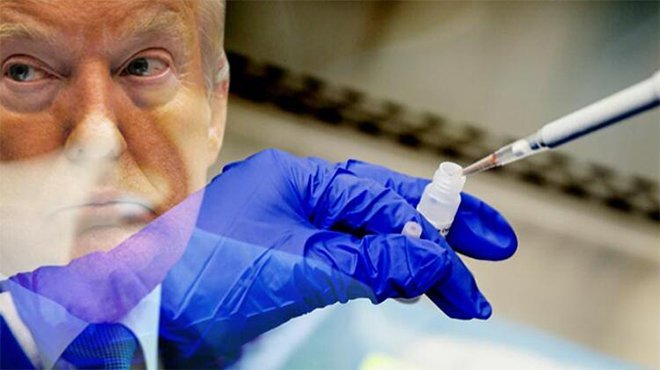 Trump, özel aşı için para teklif etti