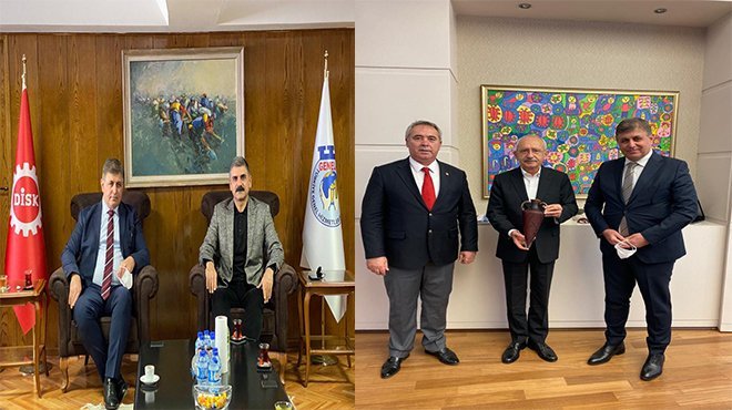 Tugay ve Koç’tan Lider’e ziyaret