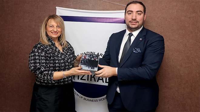 TÜGİAD Ege Şubesi’nden İZİKAD’a işbirliği ziyareti