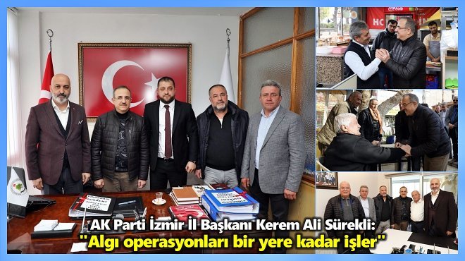 AK PARTİ İL BAŞKANI'NDAN TUNÇ SOYER'E ‘İZBAN GÖNDERMESİ’