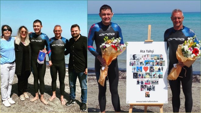 Tunca yaşamını yitiren Yahşi için kulaç attı