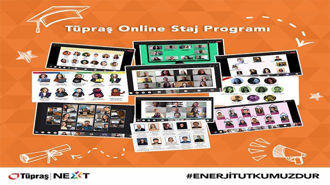 Tüpraş, Online Staj Programı ile Öğrencilerin Gelişimlerini Desteklemeye Devam Ediyor