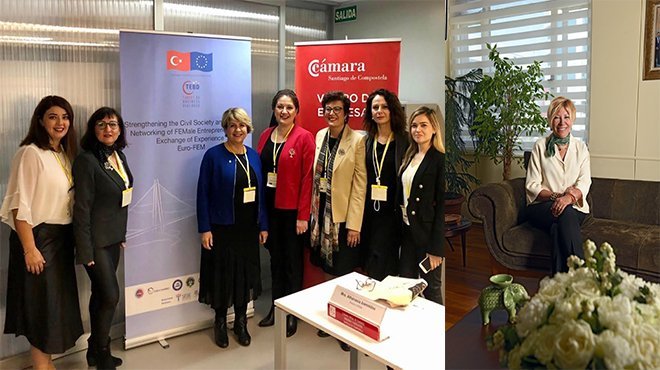 Türk, Yunan ve İspanyol kadın girişimciler  bir araya geldi