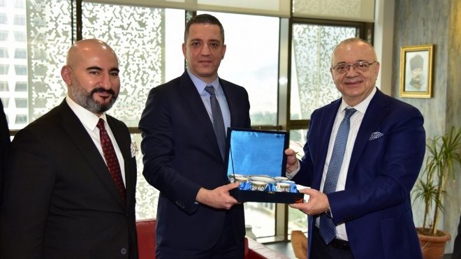 Türkiye Barolar Birliği’nden Başkan Ergün’e ziyaret