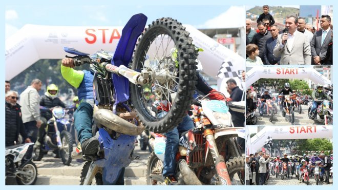 TÜRKİYE ENDURO VE ATV ŞAMPİYONASI 1. AYAK YARIŞLARI BERGAMA'DA START ALDI
