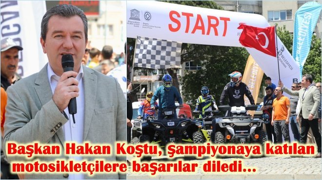 Türkiye Enduro ve ATV Şampiyonası Bergama'da start aldı