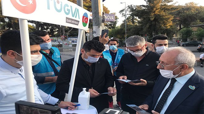 Türkiye Gençlik Vakfı (TÜGVA) İzmir’den Azerbaycan’a destek etkinliği 