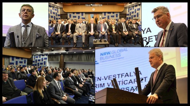 TÜRKİYE İLE ALMANYA ARASINDAKİ İŞ BİRLİĞİ FIRSATLARI İZTO’DA DEĞERLENDİRİLDİ...