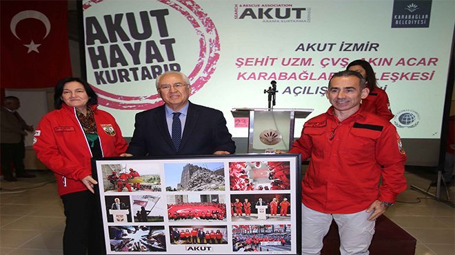Türkiye’nin en büyük AKUT yerleşkesi Karabağlar’da açıldı