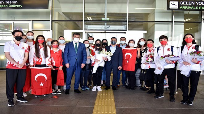 Türkiye’nin gururu Bornova’ya döndü