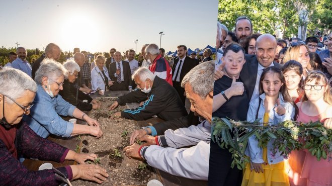 Türkiye'nin ilk hortikültürel Terapi Bahçesi İzmir'de açıldı