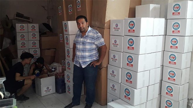 TÜRKİYE TOPLU TAŞIMA SENDİKASI İZMİR ŞUBESİ’NDEN YARDIM ELİ