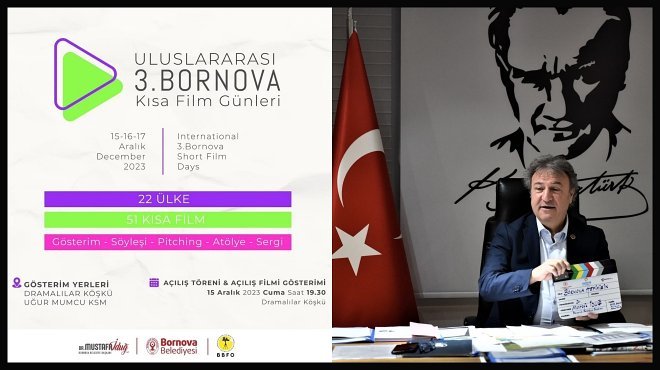 ULUSLARARASI BORNOVA KISA FİLM GÜNLERİ İÇİN GERİ SAYIM