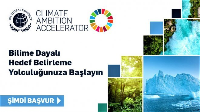 UN Global Compact İklim Hedefi Hızlandırma Programı başlıyor