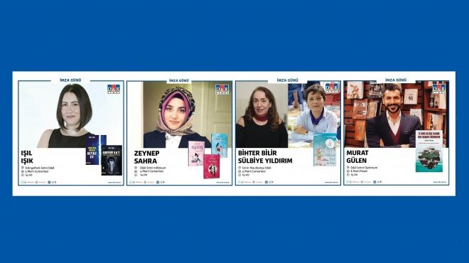 Ünlü yazarlar okurlarıyla İzmir’de buluşuyor