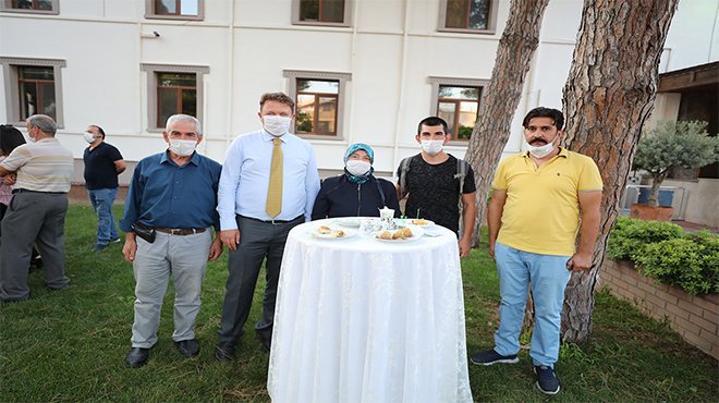 Urla’da bayramlaşma