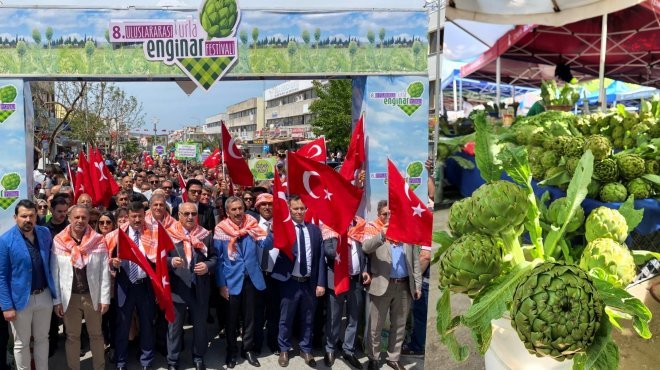Urla Enginar Festivali’ne coşkulu açılış