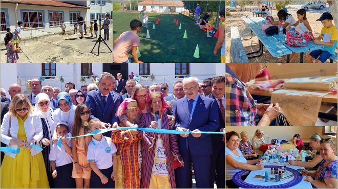 URLA UZUNKUYU KÖY YAŞAM MERKEZİ 'YAZ ETKİNLİKLERİ'NE BÜYÜK İLGİ