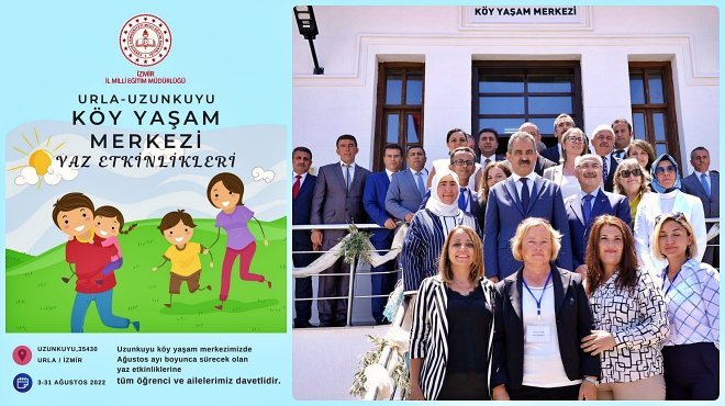 Urla Uzunkuyu Köy Yaşam Merkezi yaz etkinlikleri başladı
