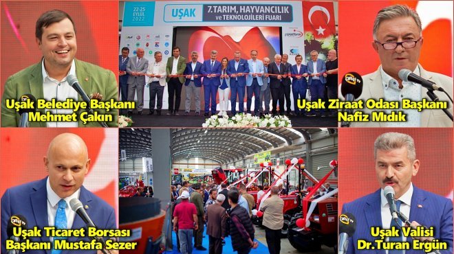 UŞAK FUARI KAPILARINI AÇTI
