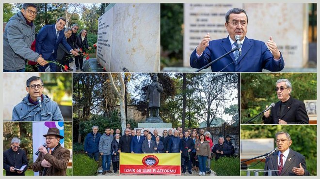 USTA ŞAİR NAZIM HİKMET KONAK’TA ANILDI