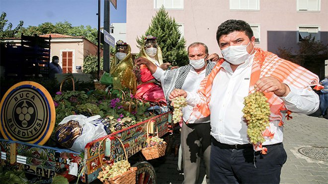 Üzüm kokusu yeniden Buca sokaklarında