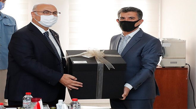 Vali Köşger'den ALOSBİ'yi ziyaret