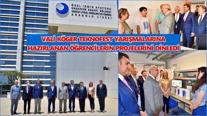 Vali Köşger’den İAOSB’nin okuluna tam not