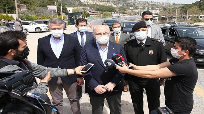 Vali Köşger, Uygulama Noktasında Koronavirüs Tedbirlerini Denetledi