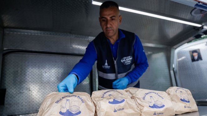 Velilerin gönlü rahat, miniklerin karnı tok
