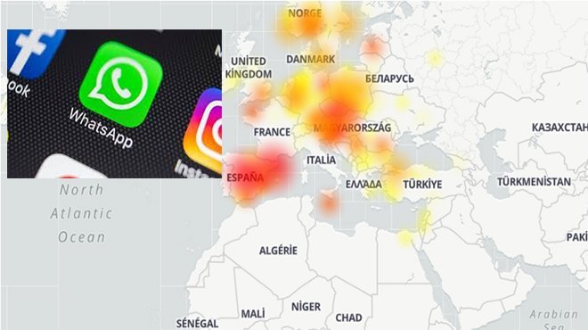 WhatsApp, Twitter, Instagram, Facebook çöktü mü?