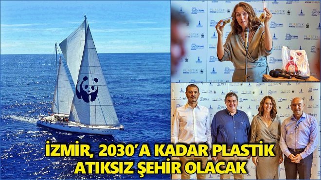 WWF’İN BLUE PANDA YELKENLİSİ ÇEŞME’DE