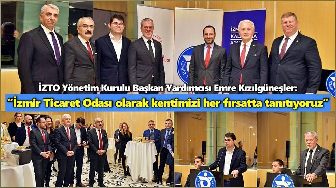 YABANCI SERMAYELİ FİRMALAR İZTO’DA BULUŞTU