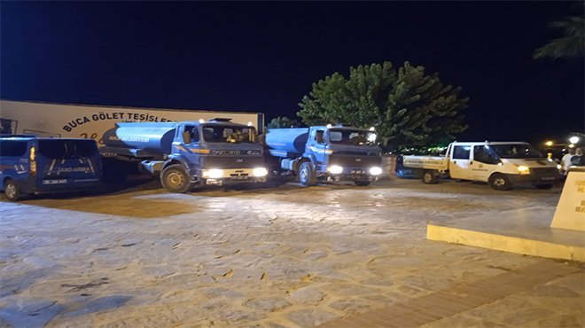 Yangınlara karşı Buca Belediyesi alarmda