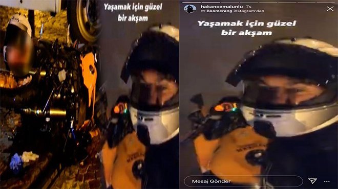 Yaşamak için güzel bir akşam dedi kazada öldü