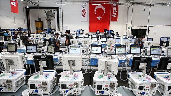 YERLİ SOLUNUM CİHAZLARI İHRAÇ EDİLMEYE BAŞLANDI