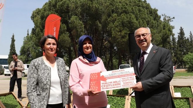 Yerli ve milli fide ve tohum dağıtıldı