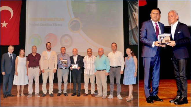 Yeşeren Umutlar Projesi EGSD’ye ödül getirdi