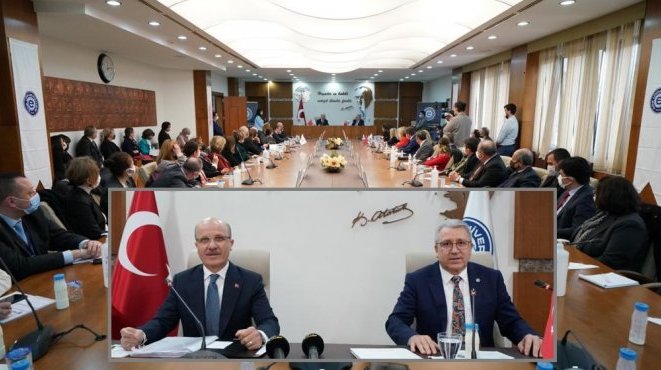 YÖK Başkanı: 'EÜ büyük bir başarı hikayesi yazdı'