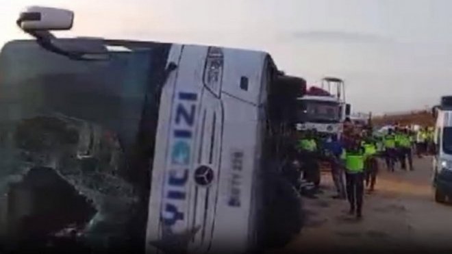 Yolcu otobüsü faciası 4 kişiyi canından etti