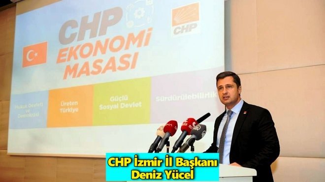 YÜCEL’DEN EKONOMİ MASASI DEĞERLENDİRMESİ: “EKONOMİK BUHRANDAN ÇIKIŞ CHP İLE MÜMKÜN”