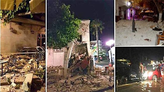 Yunanistan’da 6.3 büyüklüğünde deprem 