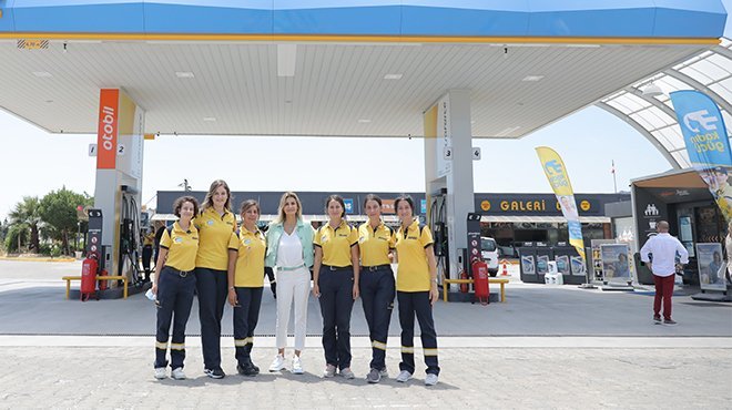 Yüzde yüz Kadın Gücü ile çalışan istasyon